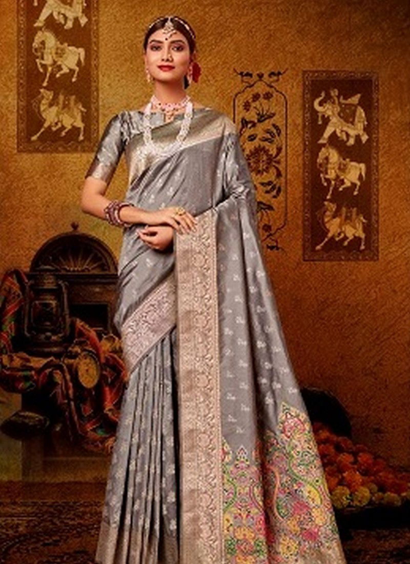 SHRUTI SHUBHKAMNAYE Latest Fancy Bridal And Wedding Wear Heavy Designer Banarasi Silk Saree Collection
